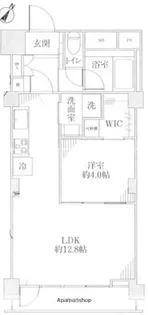 上野毛マンション【2階】の間取り