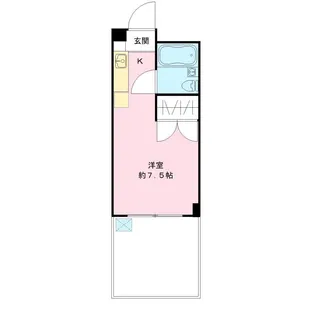 ホワイトレジデンス【3階】の間取り