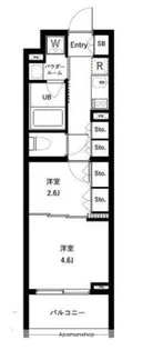 東京都杉並区上高井戸2丁目【マンション】の間取り