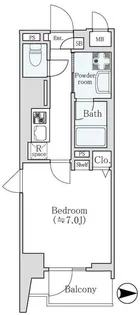 グランドレジデンス三鷹【9階】の間取り