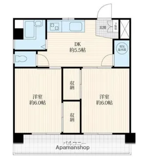 ノースメインビル【4階】の間取り