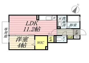 グランモア千歳烏山【1階】の間取り