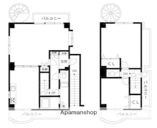 下馬アネックス【1階】の間取り