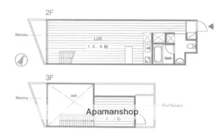 SCALA【1階】の間取り