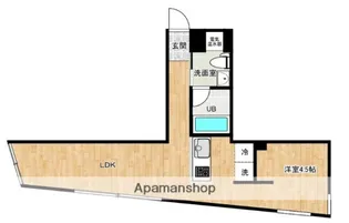モンクレ桜新町【1階】の間取り