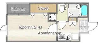 LA TOTALITE田無町【2階】の間取り