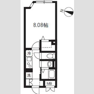 エルファーロ中野新井薬師【3階】の間取り