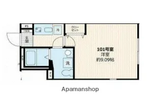 東京都練馬区関町東1丁目【マンション】の間取り