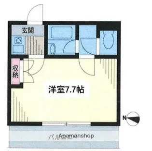 東京都練馬区上石神井1丁目【マンション】の間取り