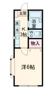エミール井の頭【1階】の間取り