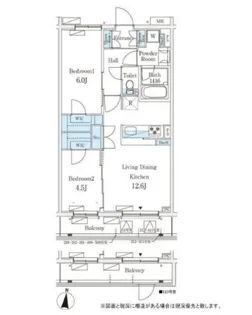 テラス杉並方南町【1階】の間取り