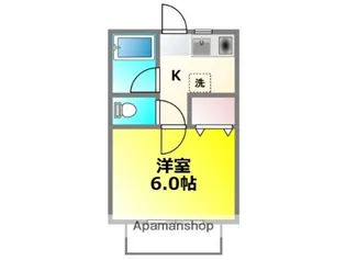 ケイブイデア【2階】の間取り