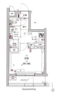 REALEST−HIGASHIKOENJI【1階】の間取り
