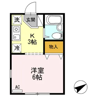 セジュールけやき【2階】の間取り