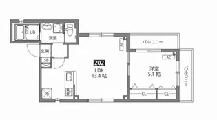 ビューノ【2階】の間取り