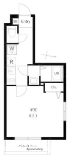 コスモリード蚕糸の森公園【2階】の間取り