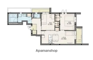 東京都杉並区善福寺1丁目【マンション】の間取り