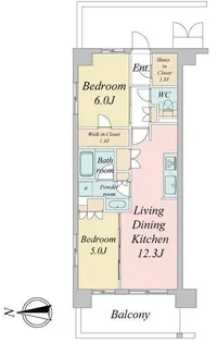 トラープランド蒼麗館【2階】の間取り