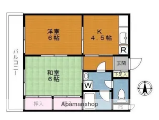 東京都練馬区石神井台4丁目【マンション】の間取り