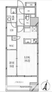 GRAN PASEO明大前【3階】の間取り