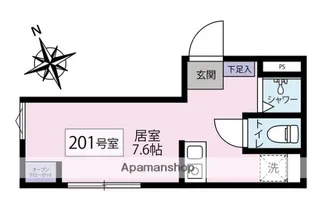 CRESTA松陰【2階】の間取り