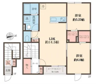 グリーンヒルズ関町【2階】の間取り