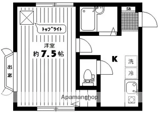 コーポサクラ【1階】の間取り