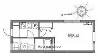 グランピア中野坂上【2階】の間取り