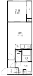 マリオン杉並【4階】の間取り