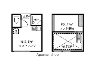 フェリスワンダー【1階】の間取り