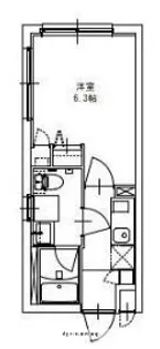 BARKLANE学芸大学【4階】の間取り