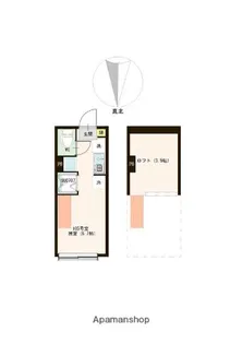 ハーモニーテラス都立家政【1階】の間取り