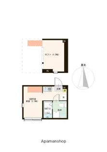 ハーモニーテラス都立家政【1階】の間取り