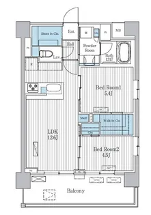 TERRA蚕糸の森【10階】の間取り