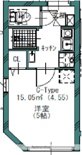 GREW KOENJI RESIDENCE【3階】の間取り