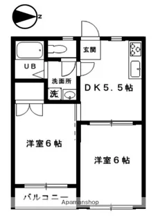 イノセンス石神井台【1階】の間取り