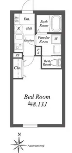 SOLASIA RESIDENCE世田谷代田【3階】の間取り