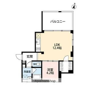 砧4丁目プロジェクト【3階】の間取り