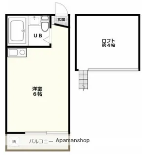メゾンアルエット【2階】の間取り