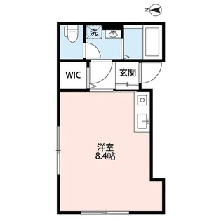 RIDER’S BASE IN 阿佐谷【2階】の間取り