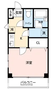 ブロッサムガーデン B【3階】の間取り