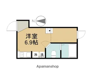 久我山アパートメントE【1階】の間取り