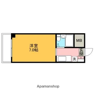 藤和シティスクエア桜上水【5階】の間取り