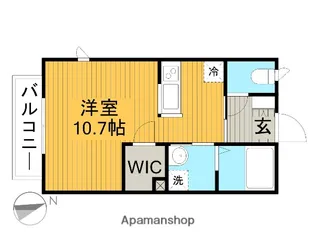 バンビーニ【2階】の間取り