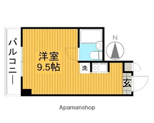 ライオンズマンション三鷹第5【4階】の間取り