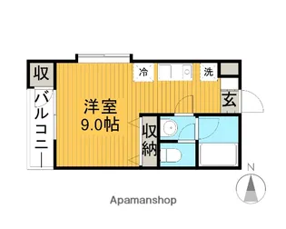 ファインコート’S【2階】の間取り