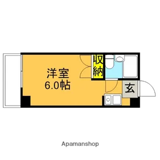 ルフェリ松庵【7階】の間取り