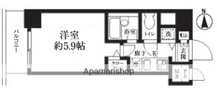 HF練馬レジデンス【8階】の間取り