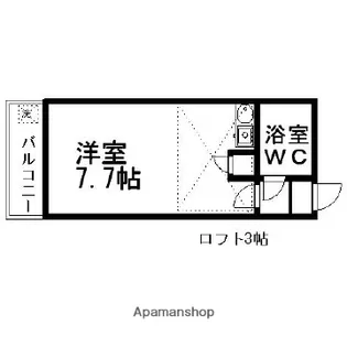ベルエアー高井戸【1階】の間取り