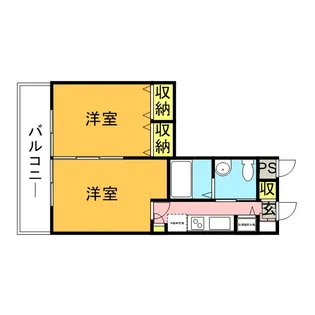 フェニックス吉祥寺アヴァンティーク【2階】の間取り